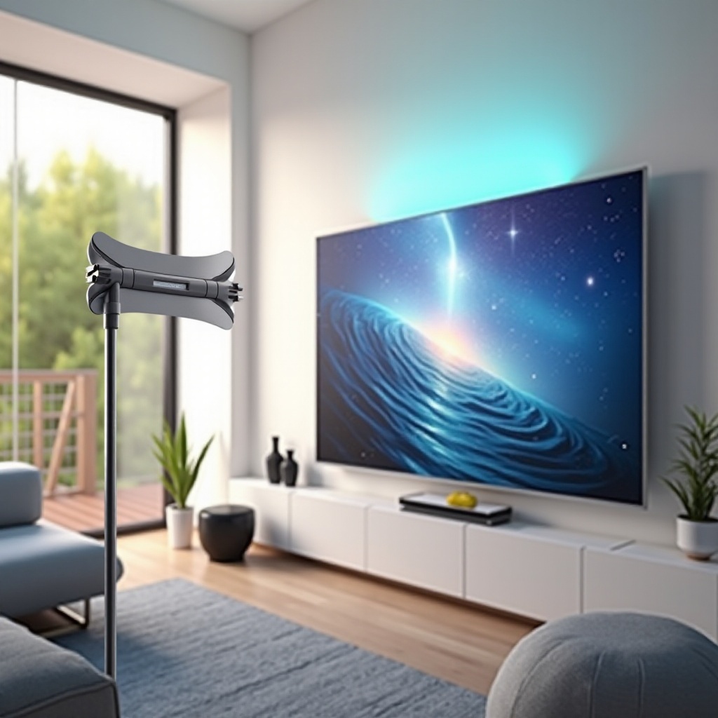 melhor antena amplificada para TV
