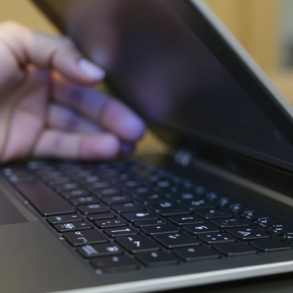 cara membalik layar di Chromebook