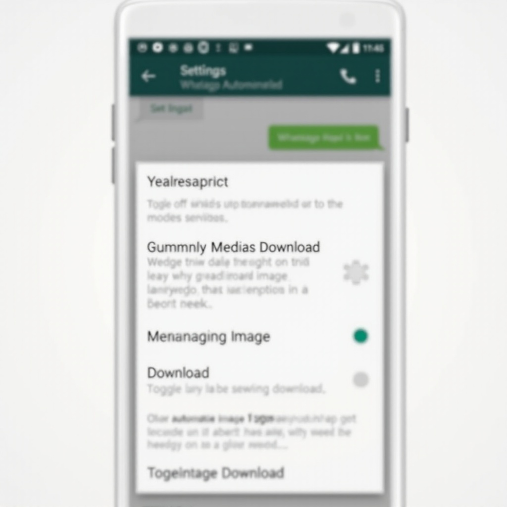 cara menghentikan gambar dari pengunduhan otomatis di whatsapp