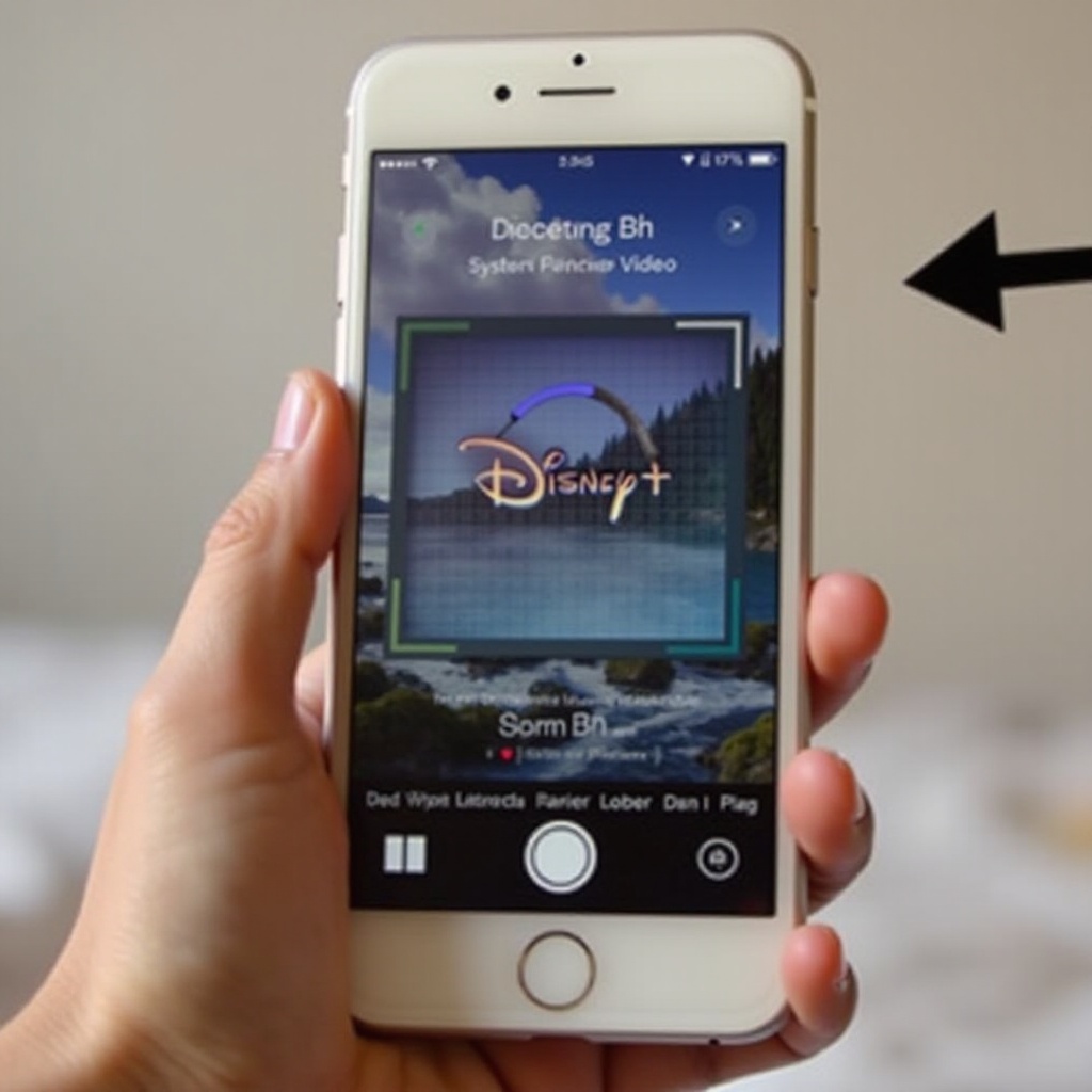 cara meminimalkan layar disney plus di iphone
