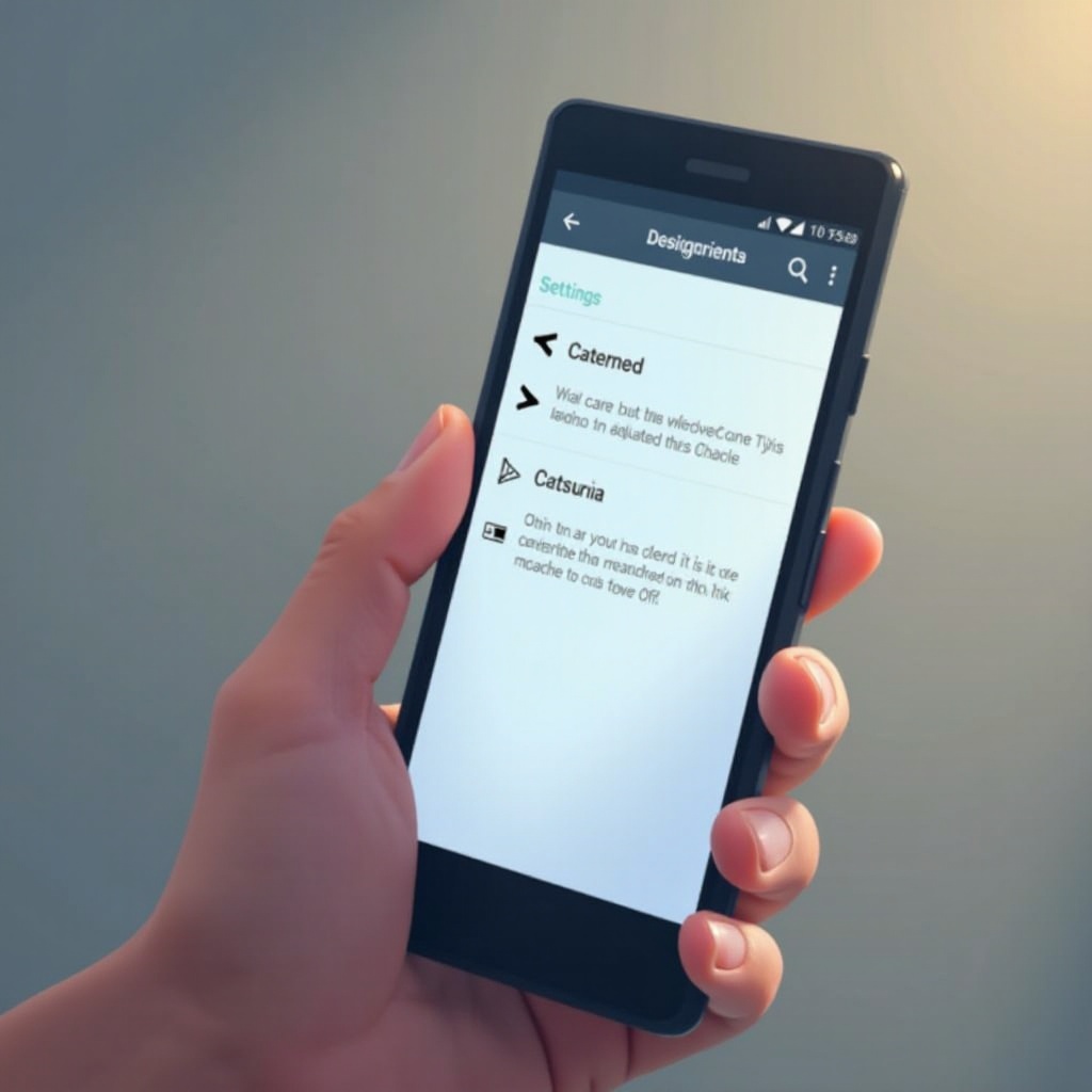 bagaimana cara membersihkan cache di ponsel android saya