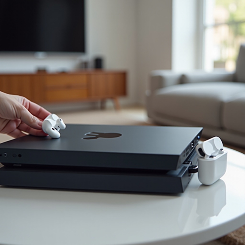 كيفية توصيل أجهزة إيربودز بمحولات البلوتوث في PS5