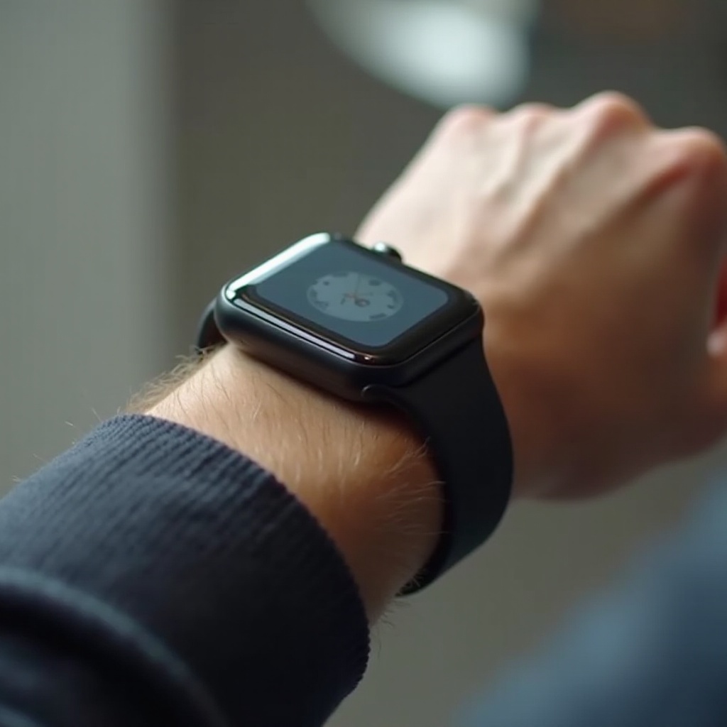 apple watch de cabeça para baixo