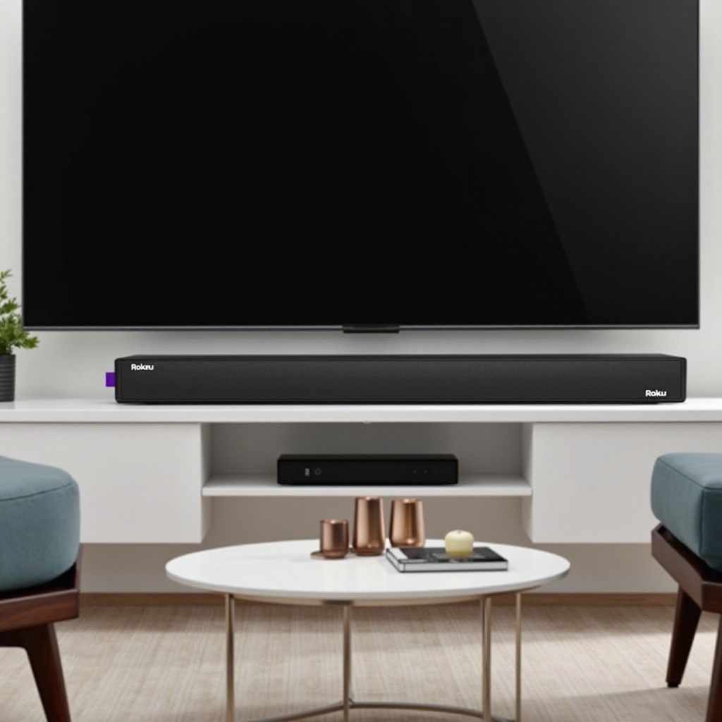 handa na ang soundbar para sa Roku TV