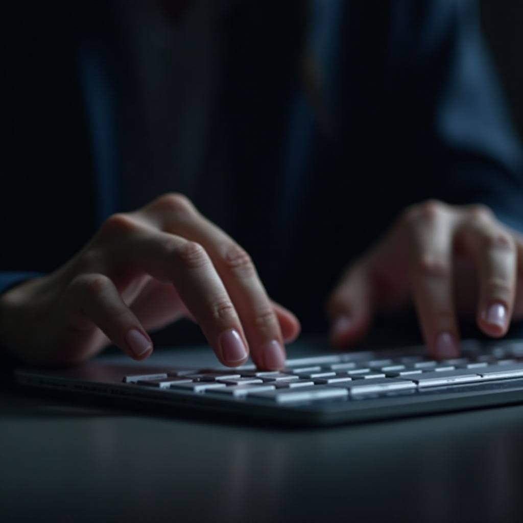 كيفية فتح لوحة المفاتيح لجهاز الكمبيوتر المحمول من HP