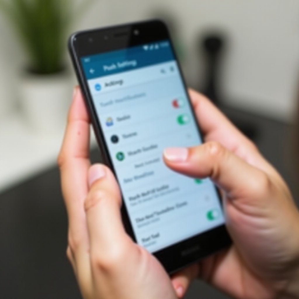 Ativar notificações push no Android