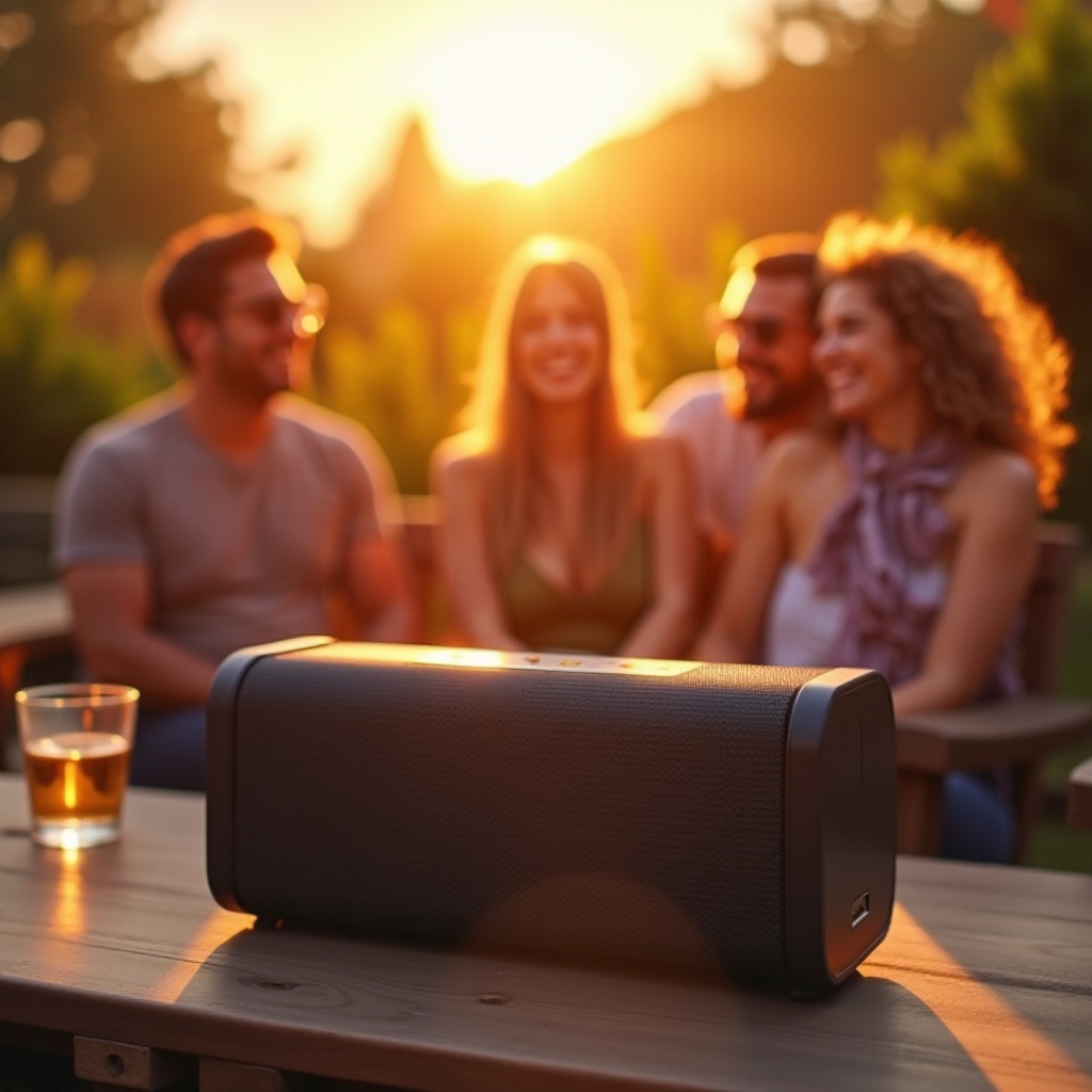 melhores alto-falantes sem fio para festa ao ar livre