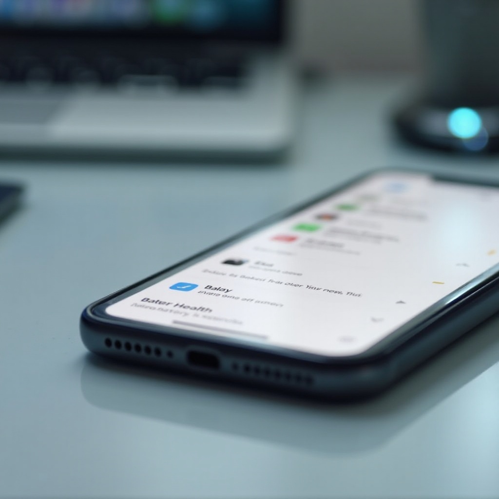 como redefinir a bateria de um iPhone