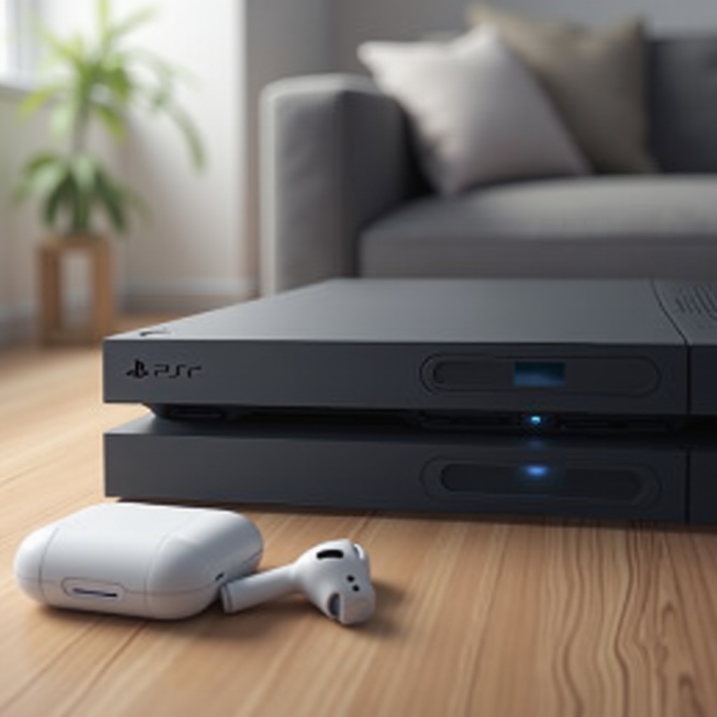 cara menghubungkan airpods ke adaptor bluetooth PS5