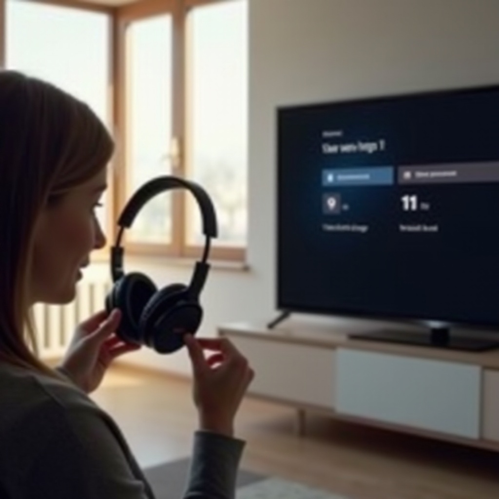 bagaimana cara menghubungkan headphone nirkabel ke tv