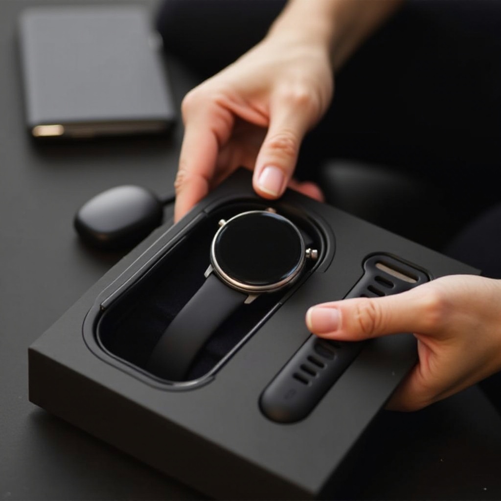 como usar um smartwatch pela primeira vez