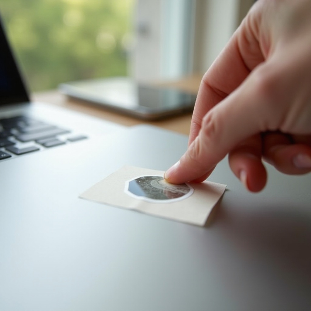 วิธีการลบรอยสติกเกอร์ออกจากแล็ปท็อป