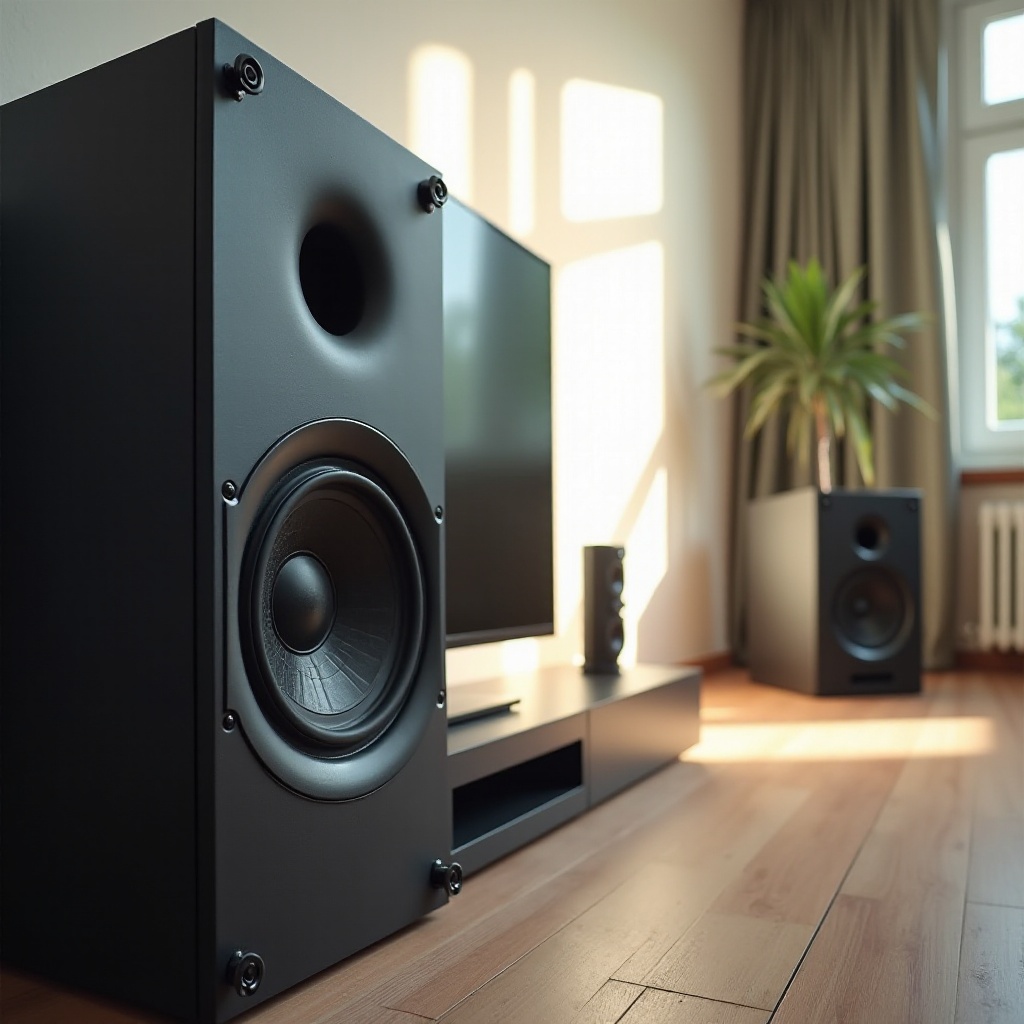 como conectar caixas de som estéreo a uma tv