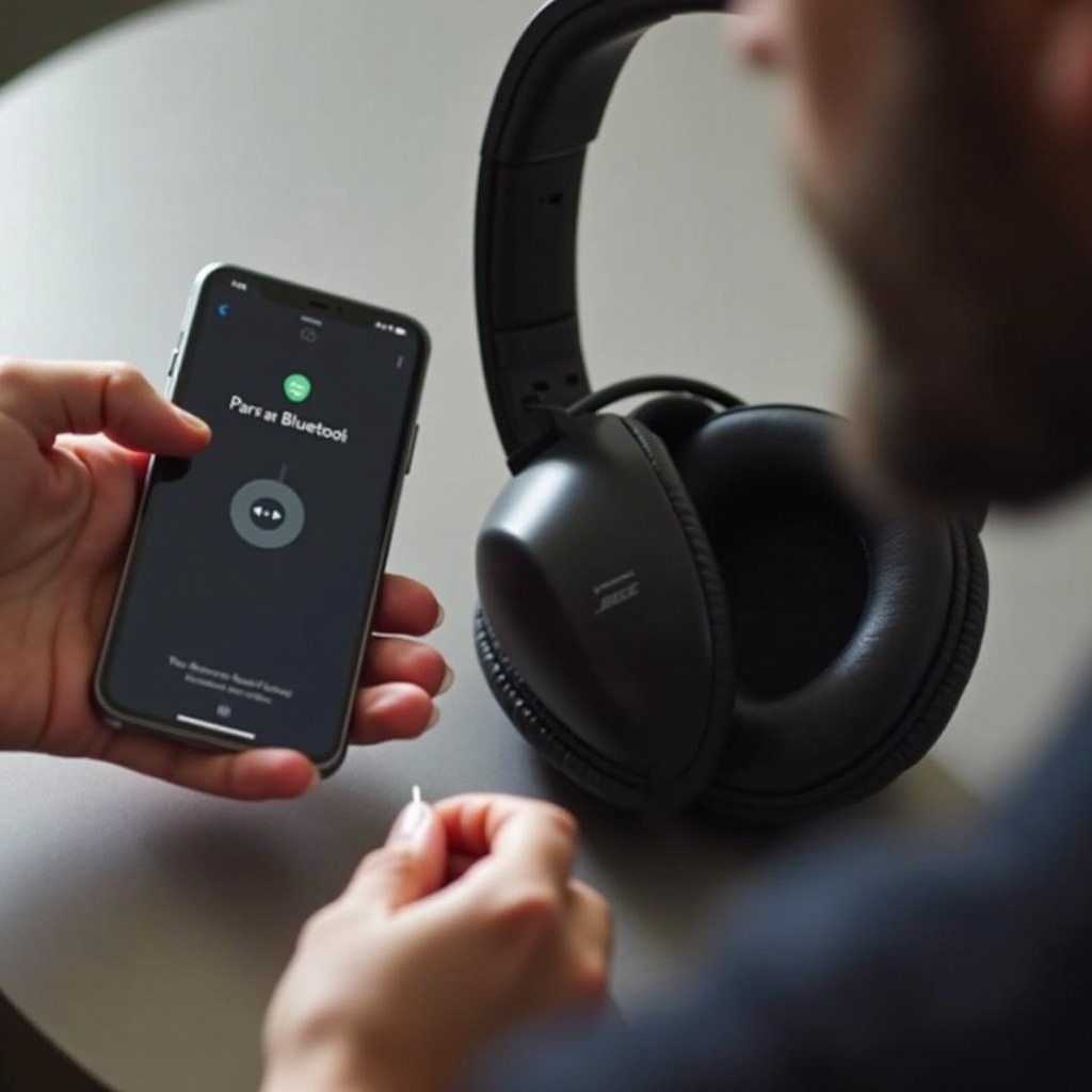paano ipares ang bose quietcomfort ultra headphones