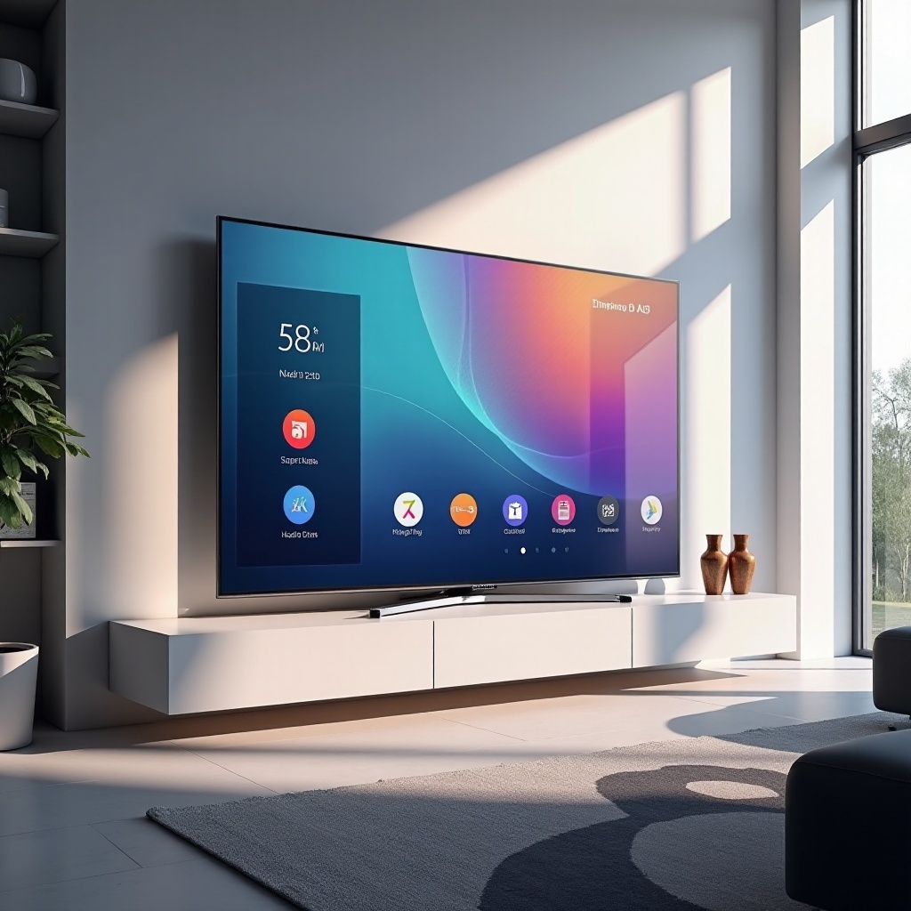 نظام التشغيل على تلفاز سامسونج