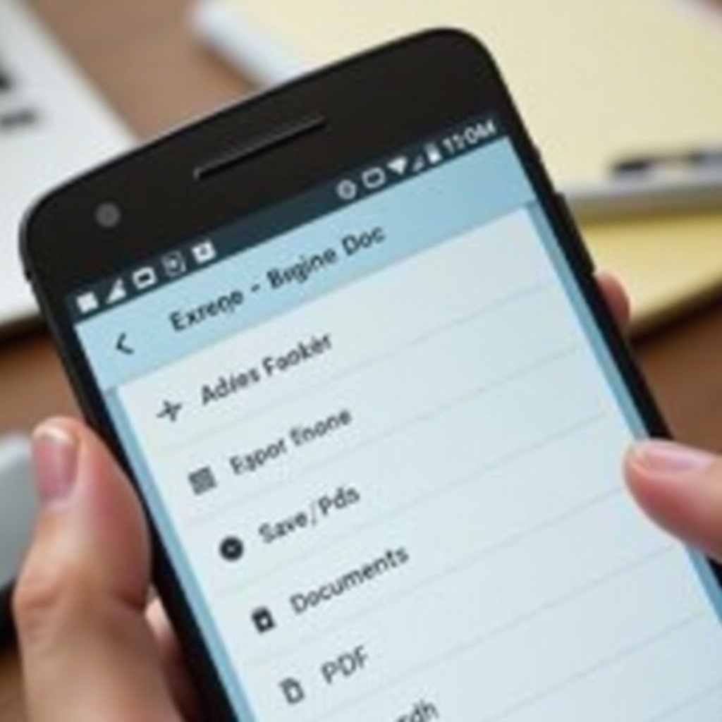 วิธีบันทึกเอกสาร google เป็น pdf บนโทรศัพท์