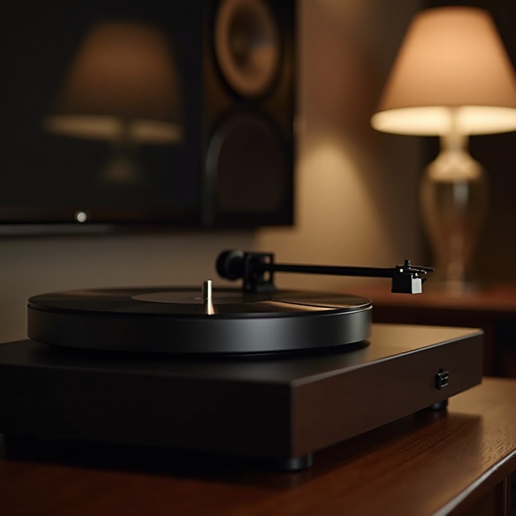 mga speaker para sa turntable na may receiver